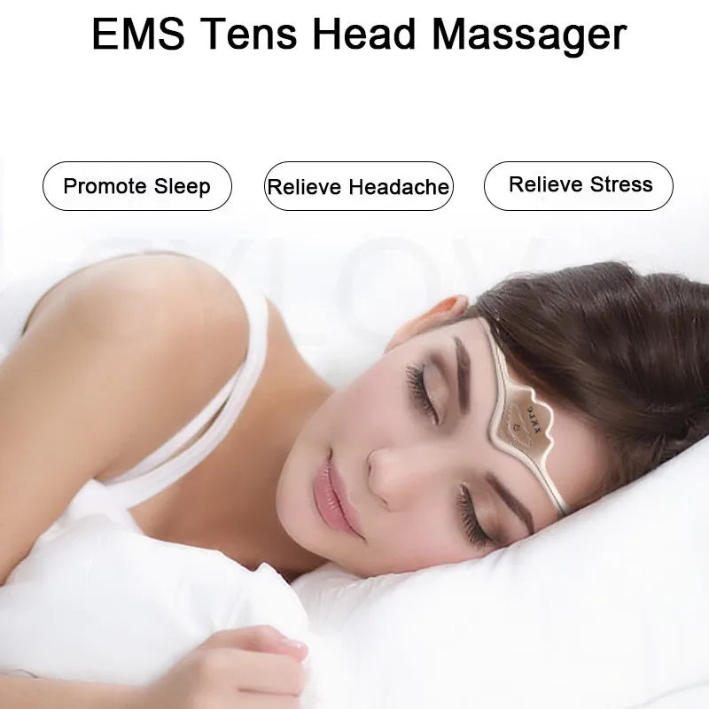 Electric Head Massager Relaxing Therapy - Palm and Thread