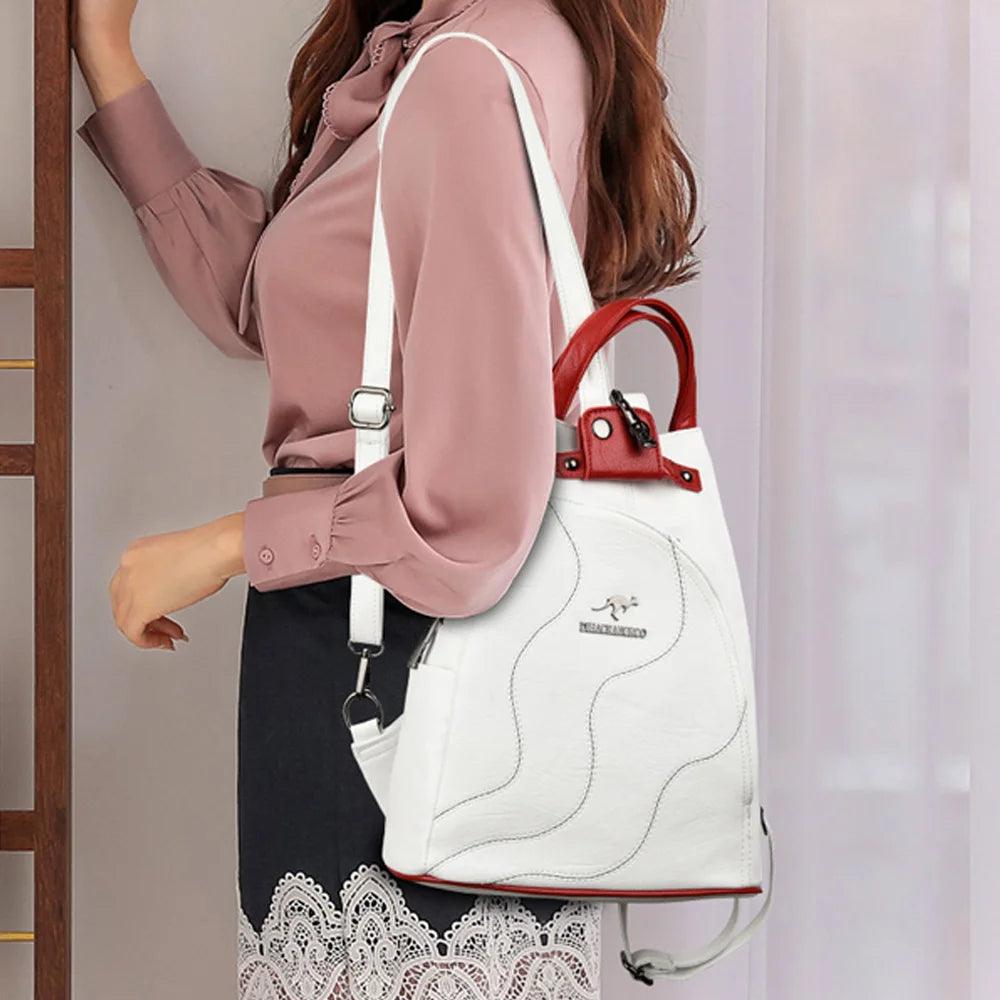 High Quality Leather School Bag - Palm and Thread