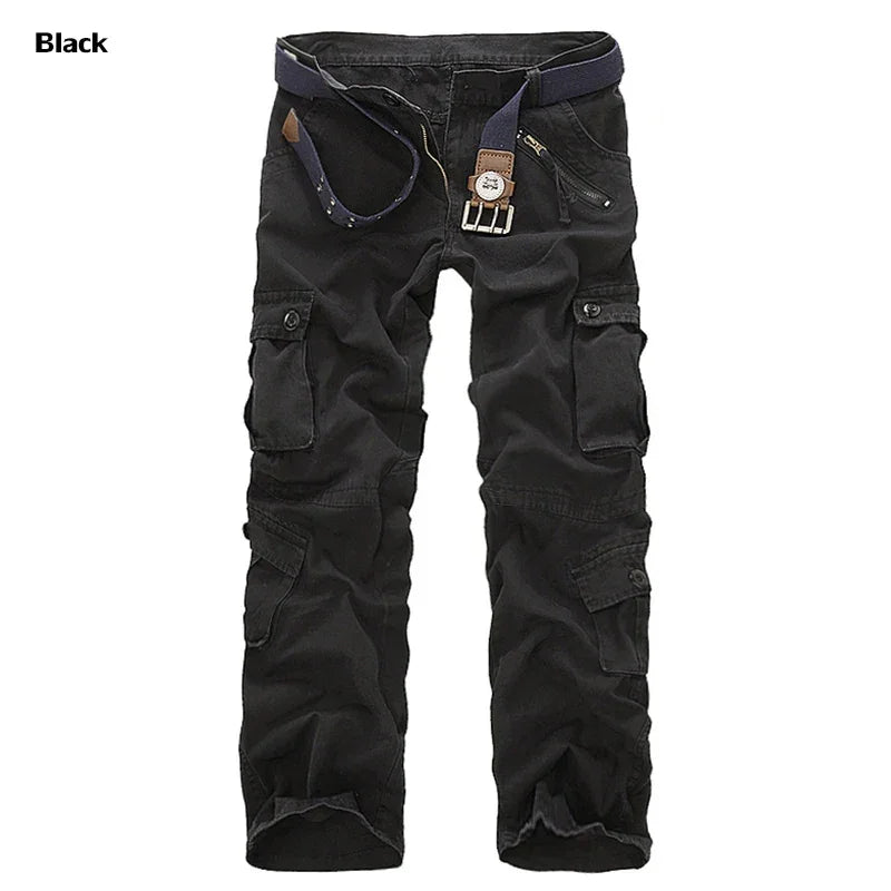 Cargo Loose Multi Pocket Cotton Pant - Palm and Thread