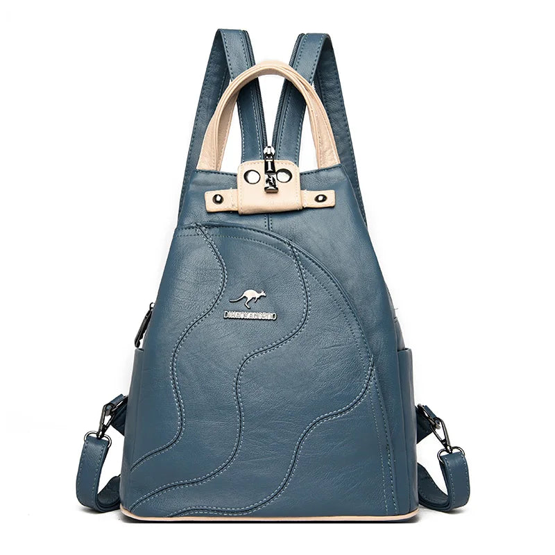High Quality Leather School Bag - Palm and Thread