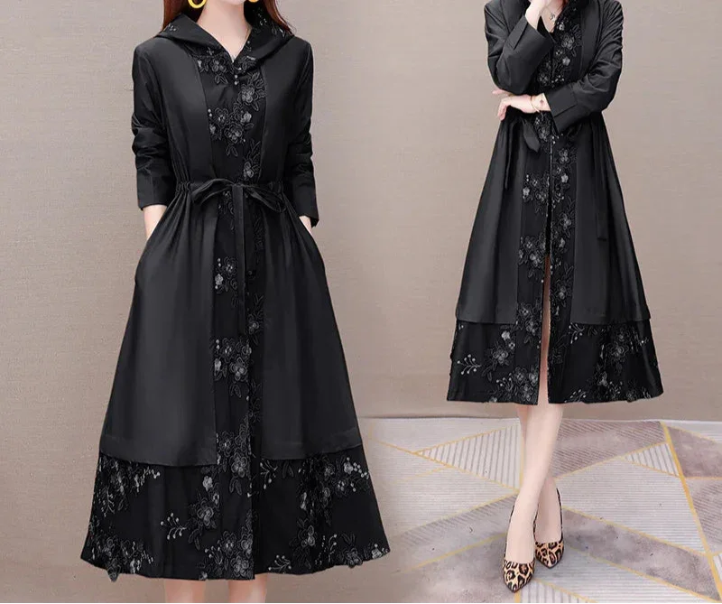 New Hooded Jacket Coat - Palm and Thread