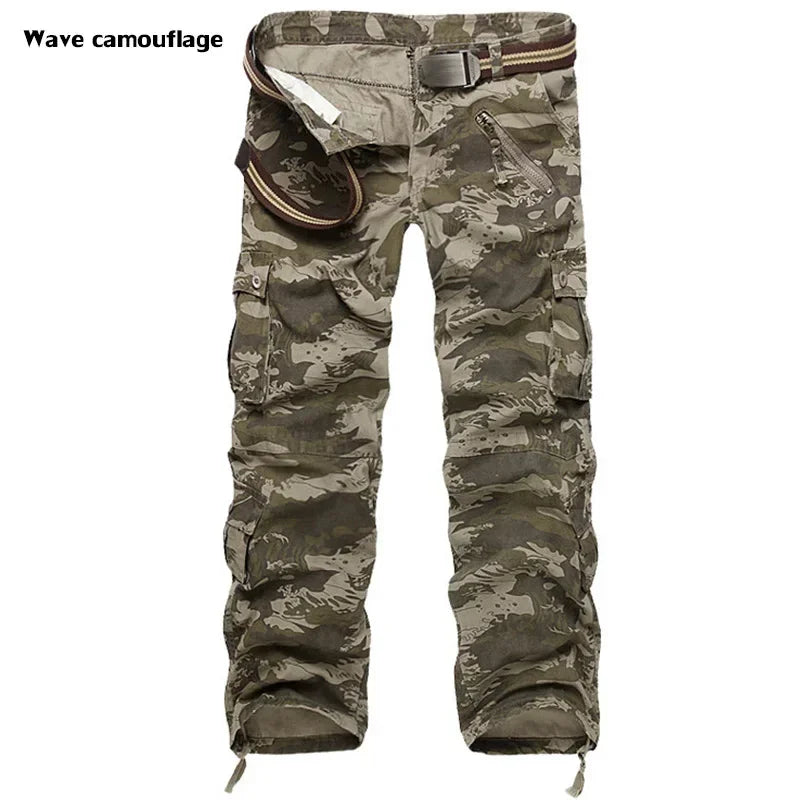 Cargo Loose Multi Pocket Cotton Pant - Palm and Thread
