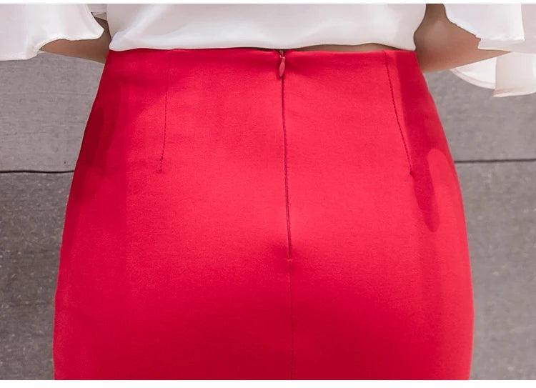Oversized Office Pencil Skirt - Palm and Thread