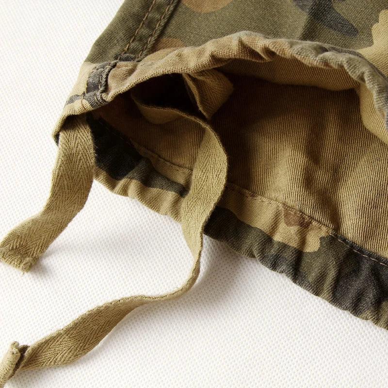 Cargo Loose Multi Pocket Cotton Pant - Palm and Thread