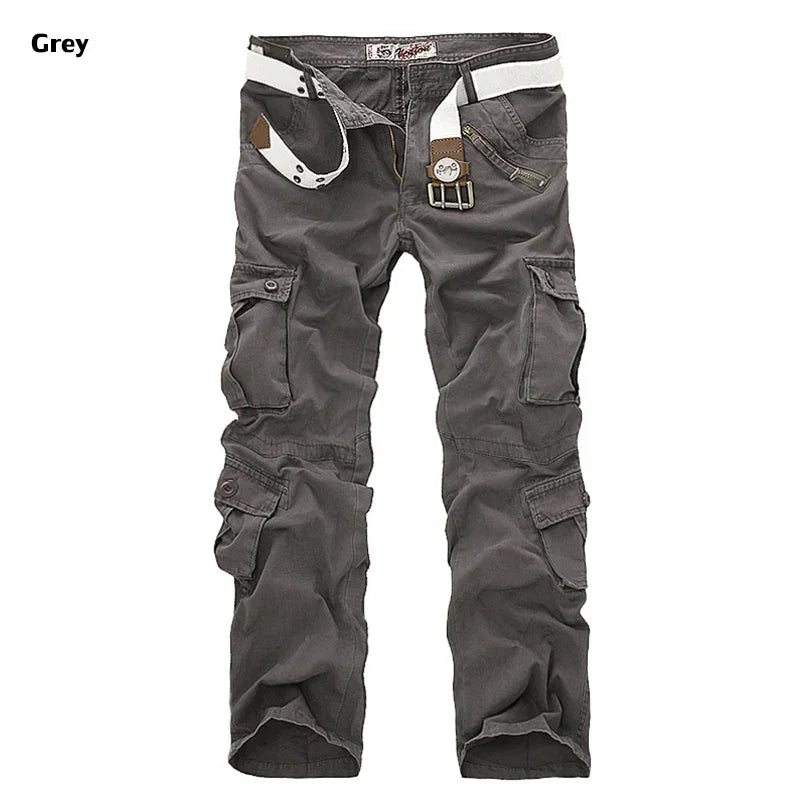 Cargo Loose Multi Pocket Cotton Pant - Palm and Thread
