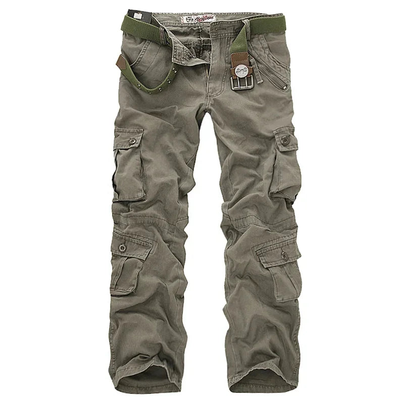 Cargo Loose Multi Pocket Cotton Pant - Palm and Thread