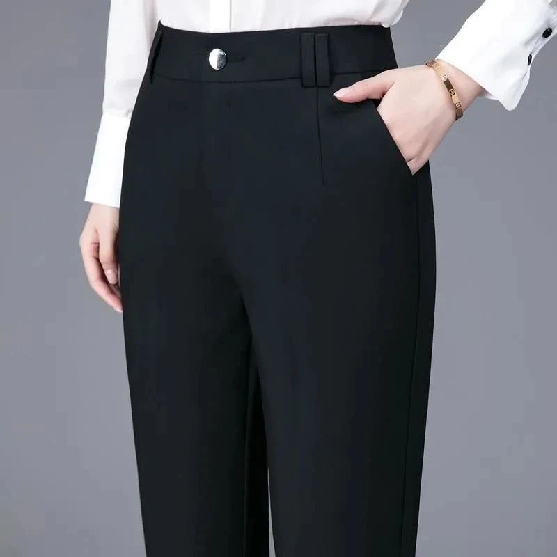 Elegant Slim Fit Pant - Palm and Thread