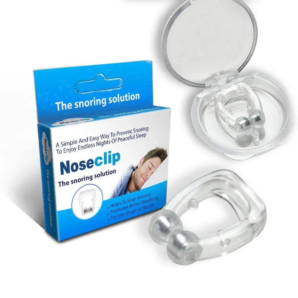 Magnetic Anti Snoring Nose Clip - Palm and Thread
