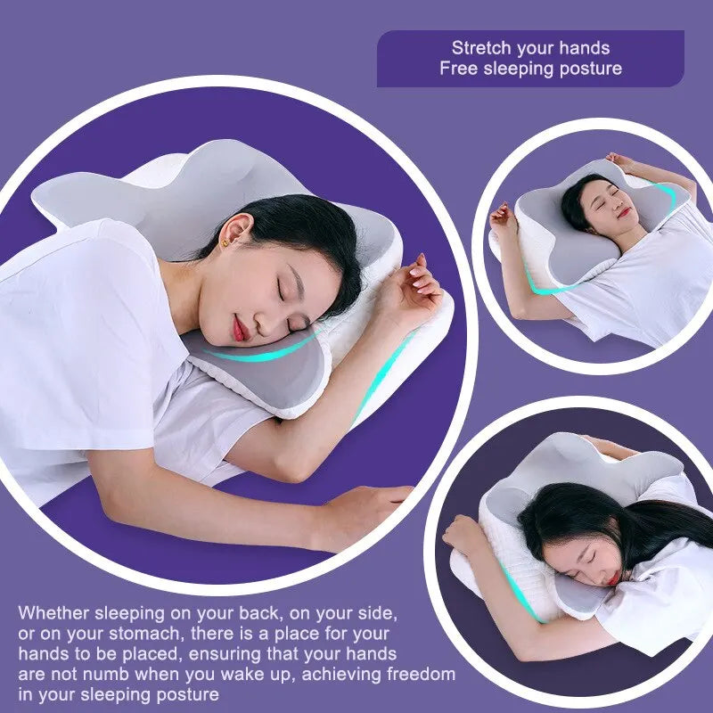 Memory Foam Pillows Butterfly Shaped - Palm and Thread
