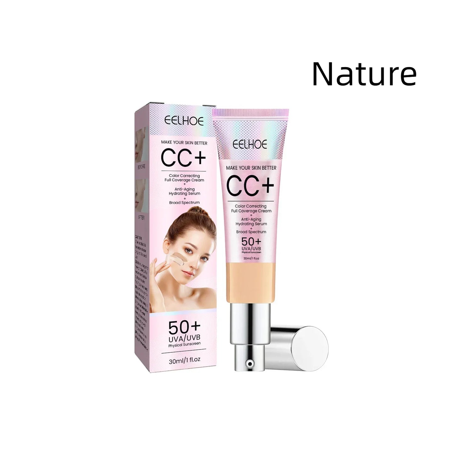 Waterproof Brighten Moisturizing Cream Foundation - Palm and Thread