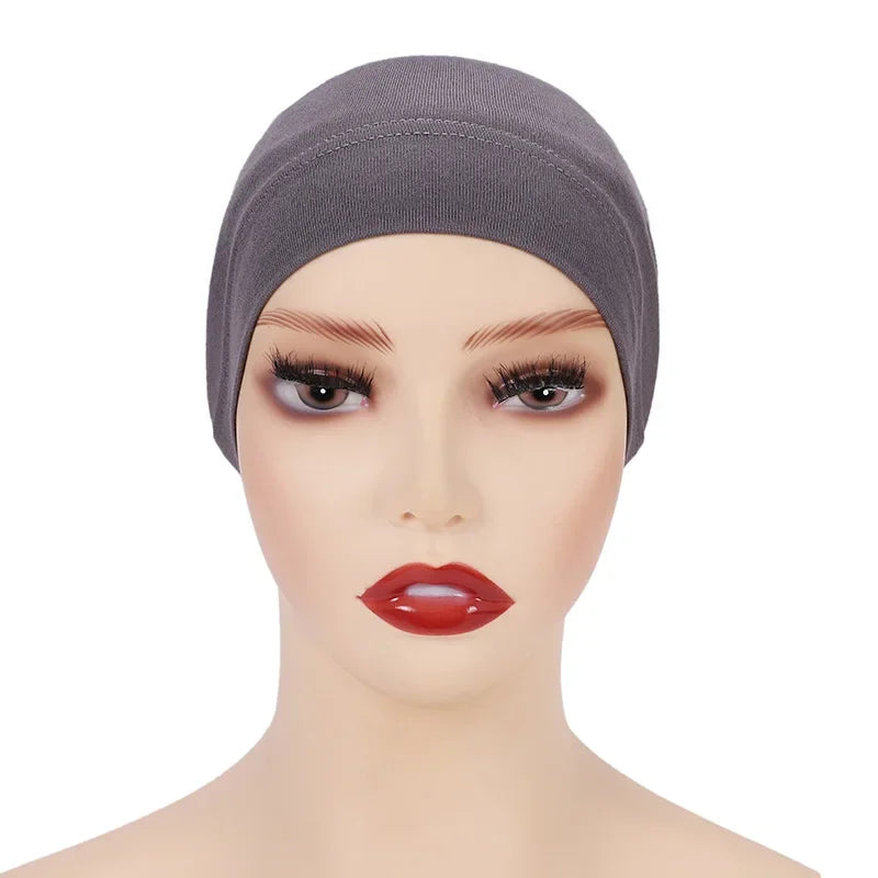 Soft Cotton Under Scarf Cap Turban - Palm and Thread