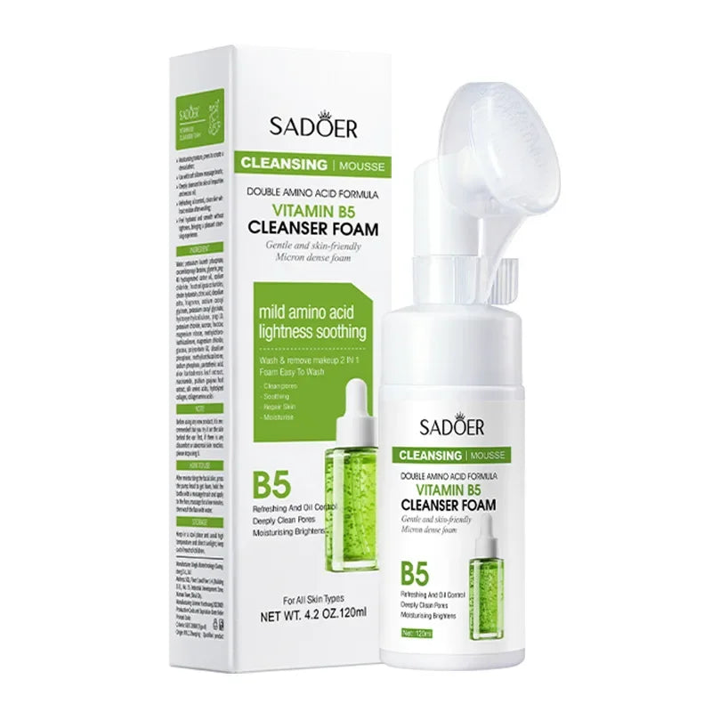 Vitamin C Facial Cleanser Face Wash Foam - Palm and Thread