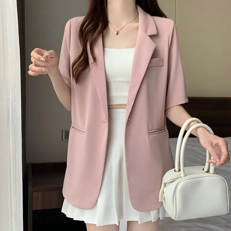 Breeze Form Summer Suit Jacket