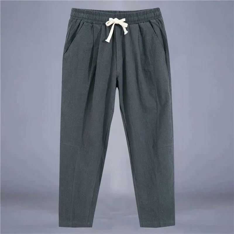 Cotton Linen Fashion Casual Pant - Palm and Thread