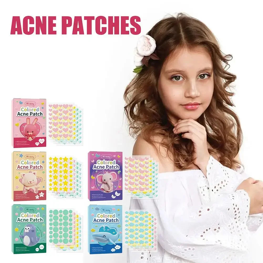 Pimple Patch Colorful Invisible Acne Removal Sticker - Palm and Thread