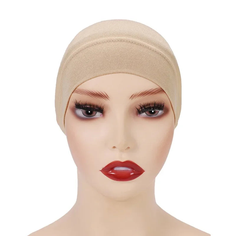 Soft Cotton Under Scarf Cap Turban - Palm and Thread