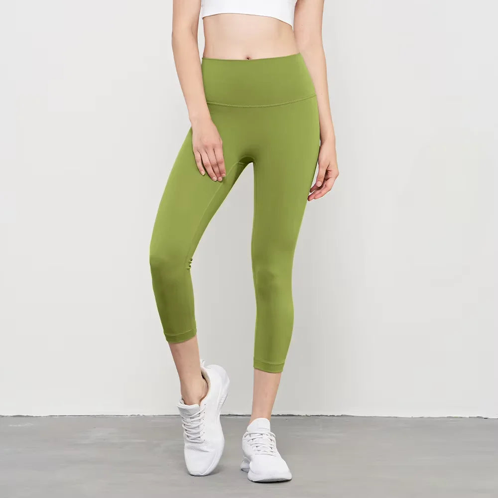 Women's High-Waist Capri Yoga Pants