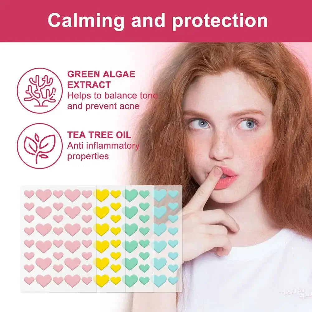 Pimple Patch Colorful Invisible Acne Removal Sticker - Palm and Thread