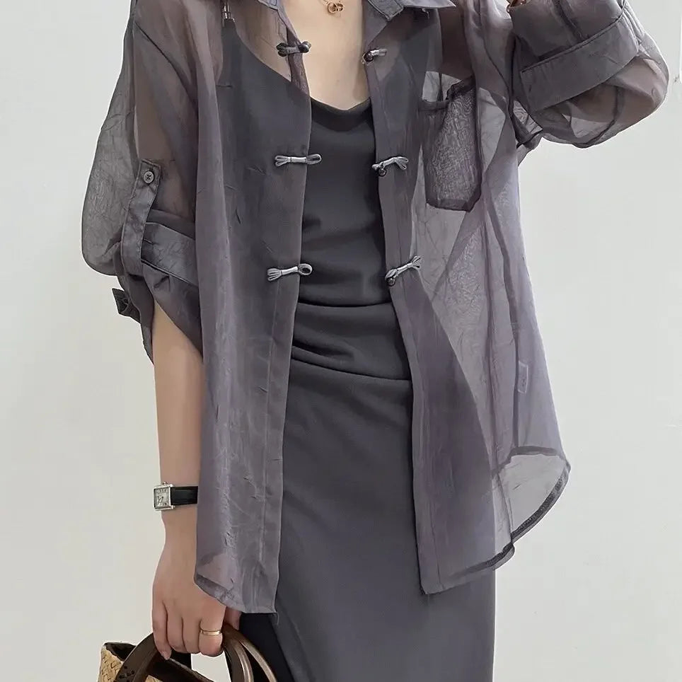New Style Buttoned Style Shirt - Palm and Thread