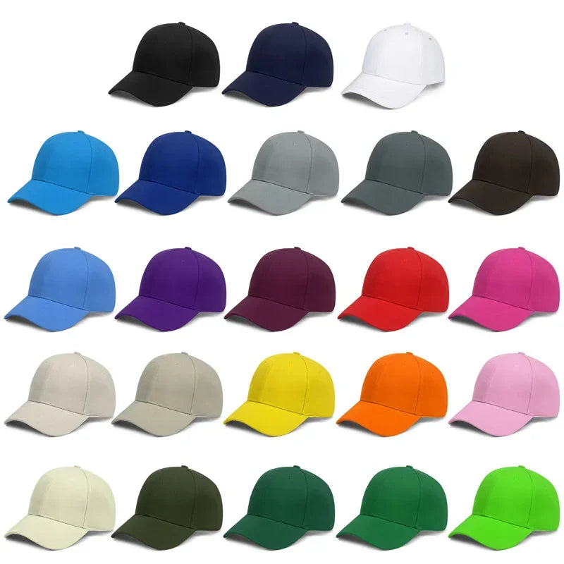 Unisex Cap Casual Plain Adjustable Snapback Hat - Palm and Thread
