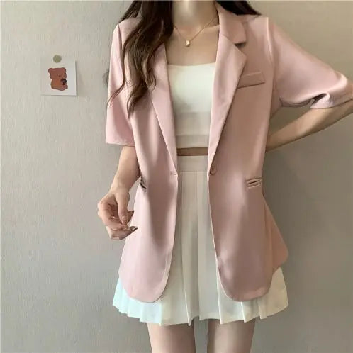 Breeze Form Summer Suit Jacket
