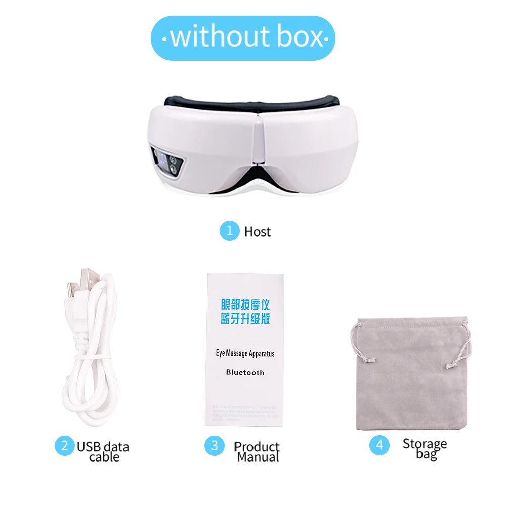6D Smart Vibration Eye Massager - Palm and Thread