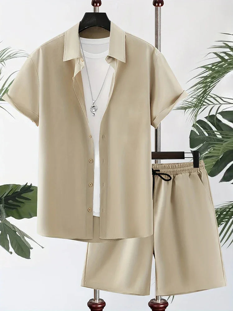Hawaiian Trend 2 Piece Shorts Top Suit - Palm and Thread