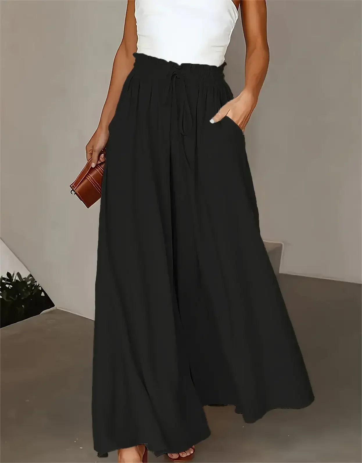 Plus Size Wide Leg Pant - Palm and Thread