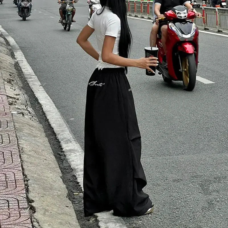 Street Lace Embroidery Casual Pant - Palm and Thread