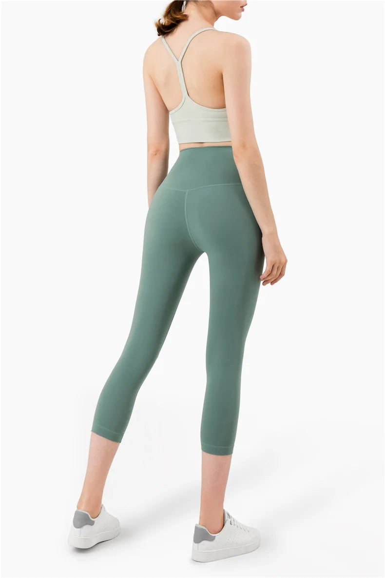Women's High-Waist Capri Yoga Pants