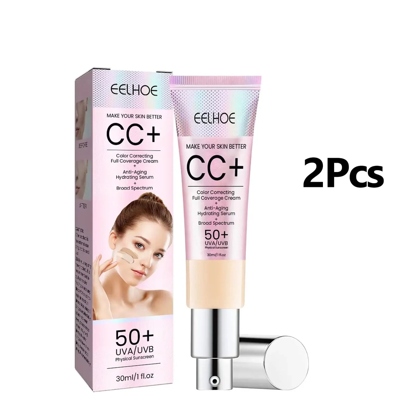 Waterproof Brighten Moisturizing Cream Foundation - Palm and Thread