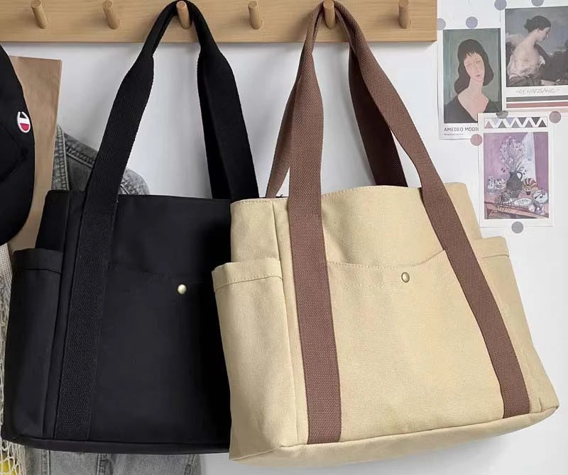 Large Capacity Canvas Tote Bag