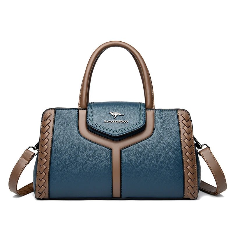 Soft Leather Shoulder Bag - Palm and Thread