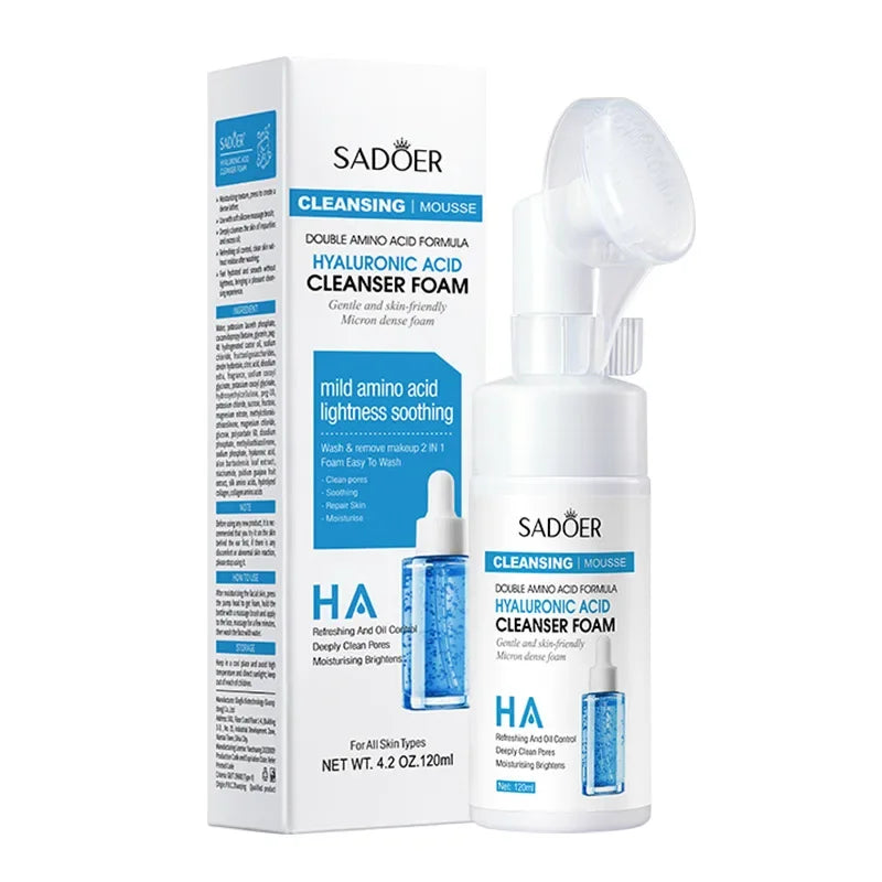 Vitamin C Facial Cleanser Face Wash Foam - Palm and Thread
