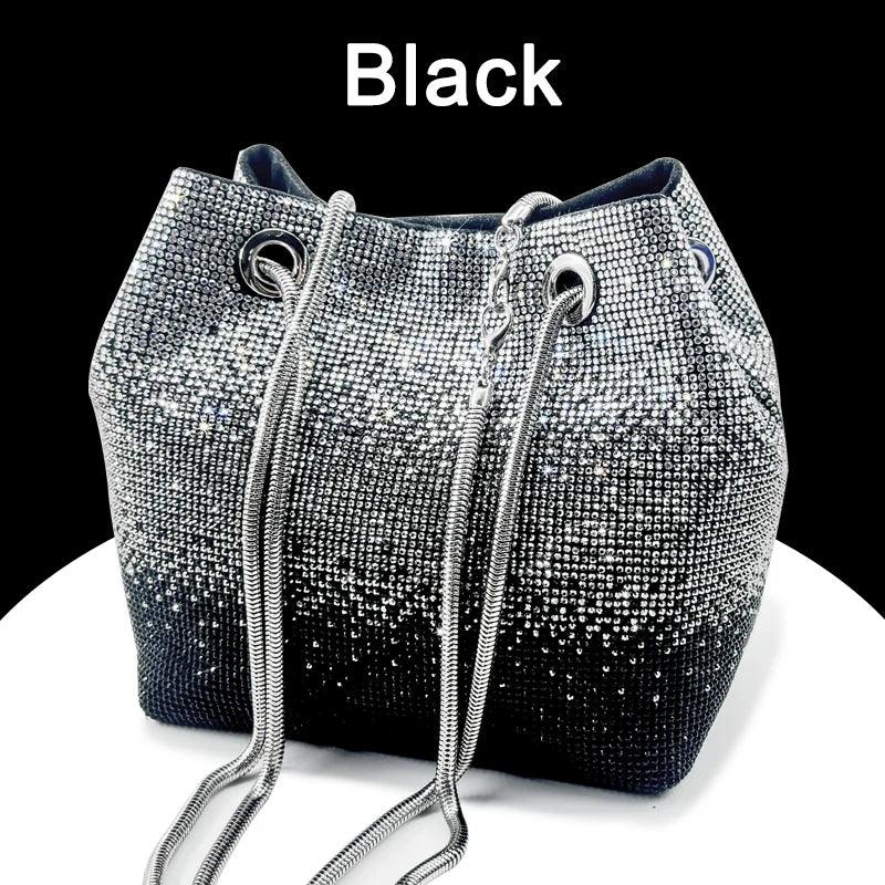 Italian Design Luxury Shiny Handbag - Palm and Thread