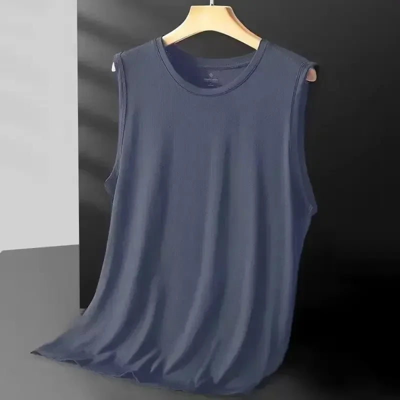 Ice Silk Mesh Sleeveless T-shirt Tank Top - Palm and Thread