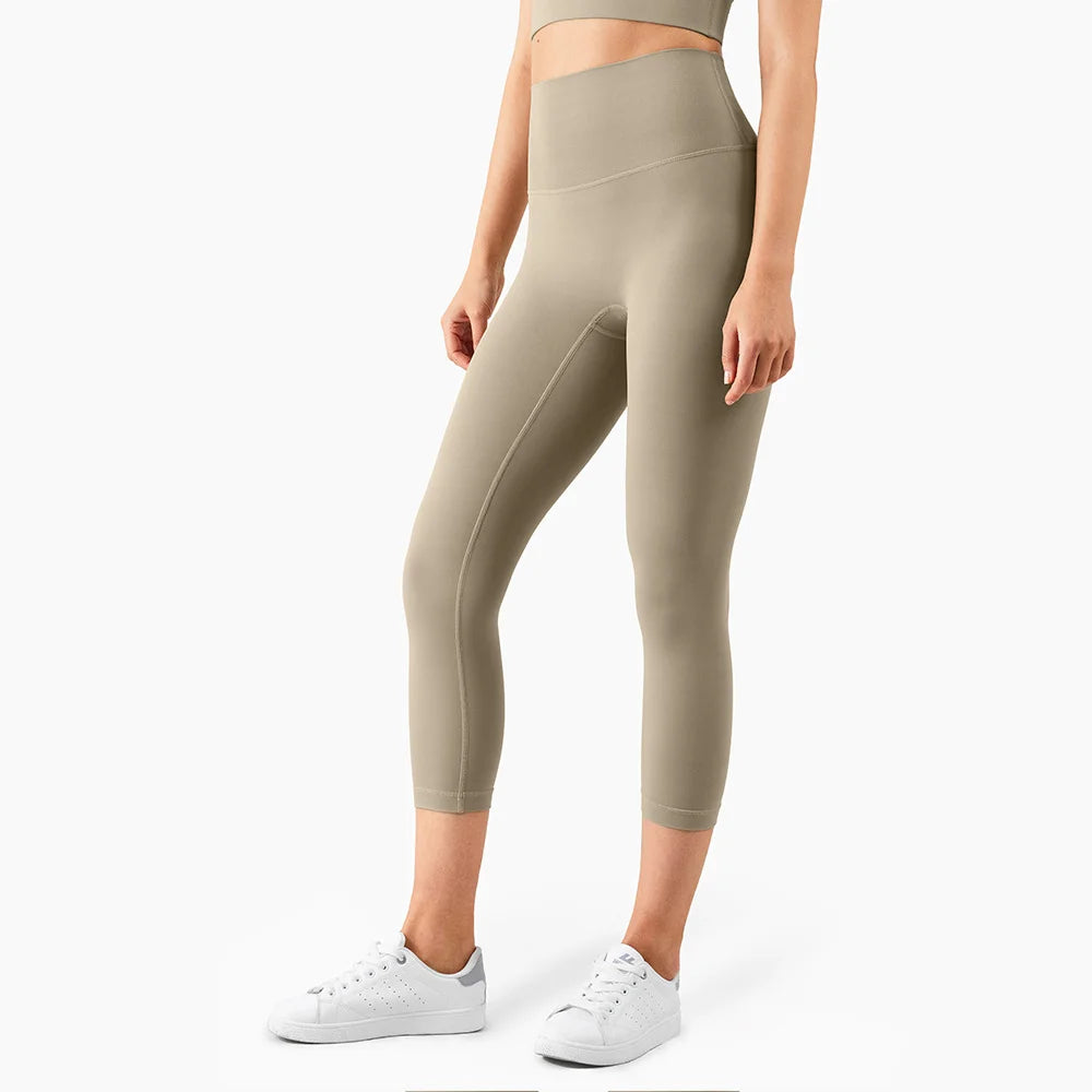 Women's High-Waist Capri Yoga Pants