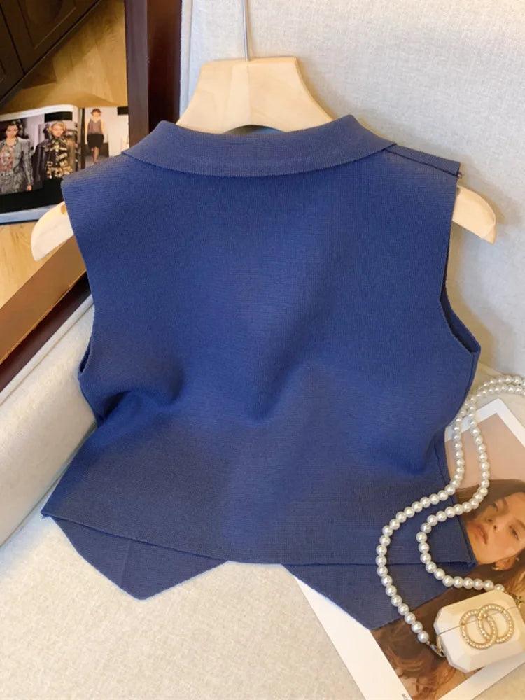 Chic Workwear Stylish Vest Top - Palm and Thread