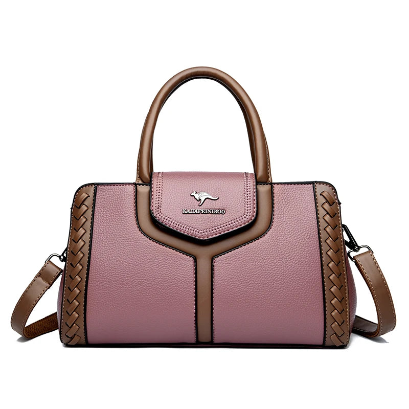 Soft Leather Shoulder Bag - Palm and Thread
