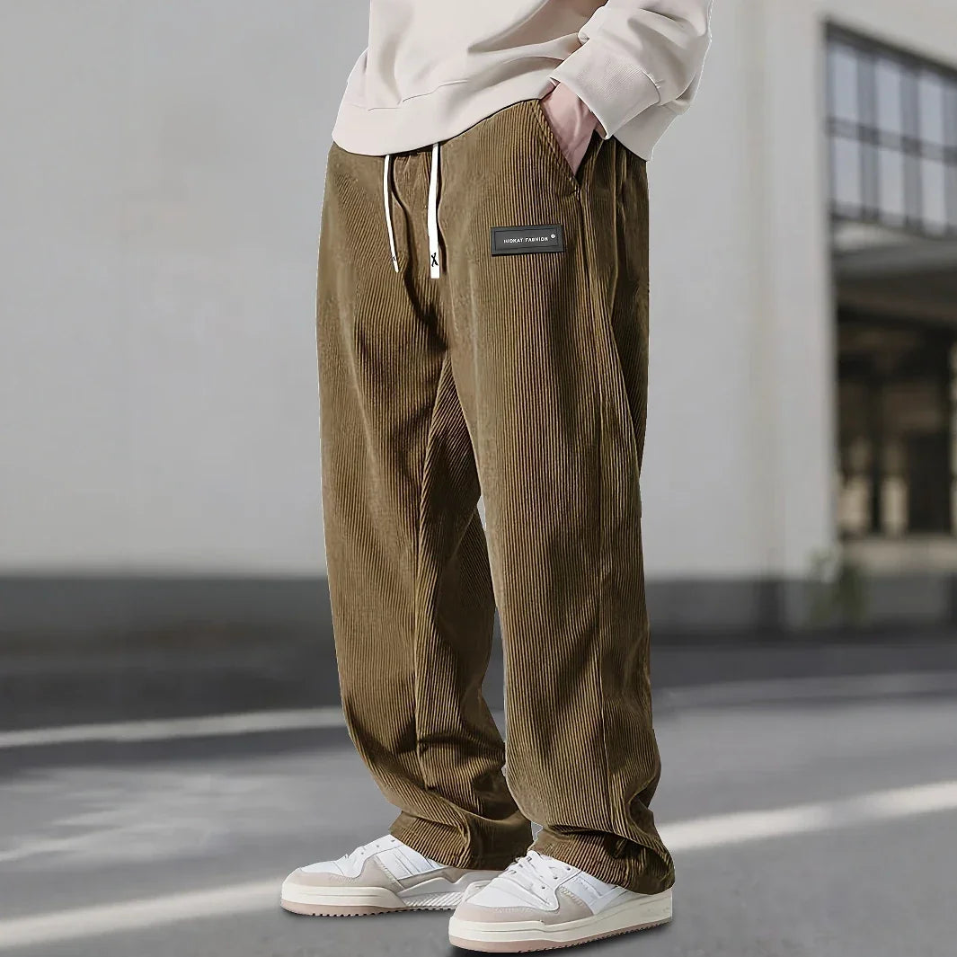Corduroy Straight Leg Pant - Palm and Thread