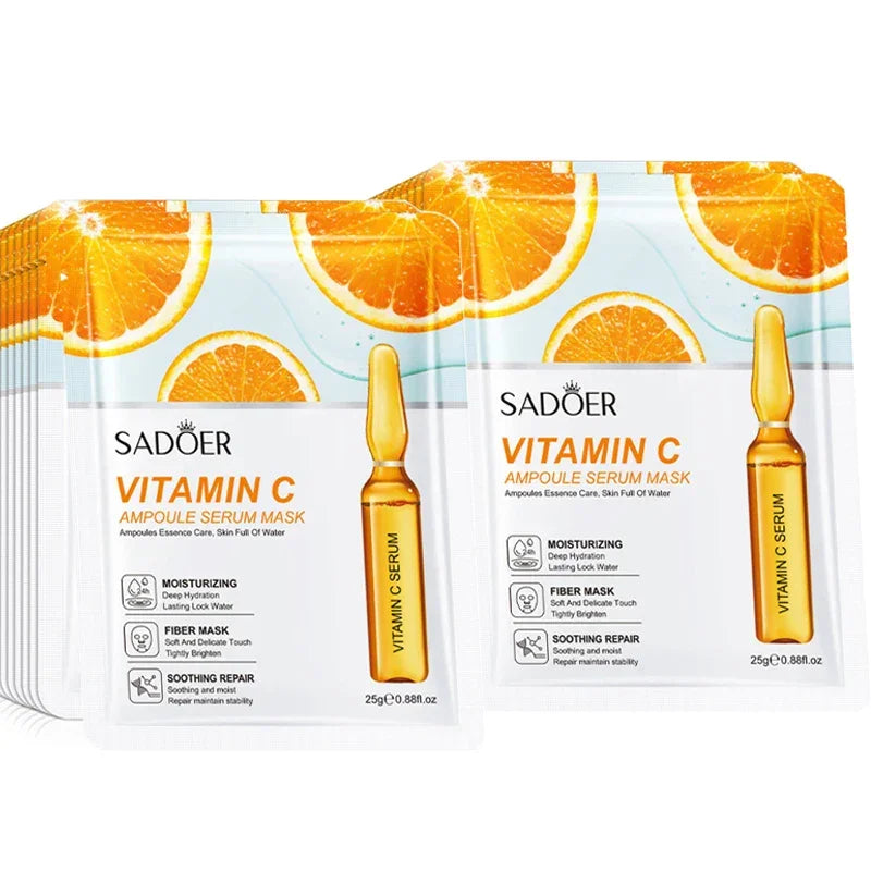 24K Gold Vitamin C Hyaluronic Acid Face Mask - Palm and Thread