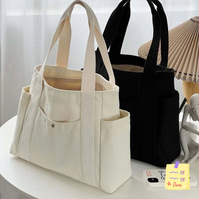 Large Capacity Canvas Tote Bag