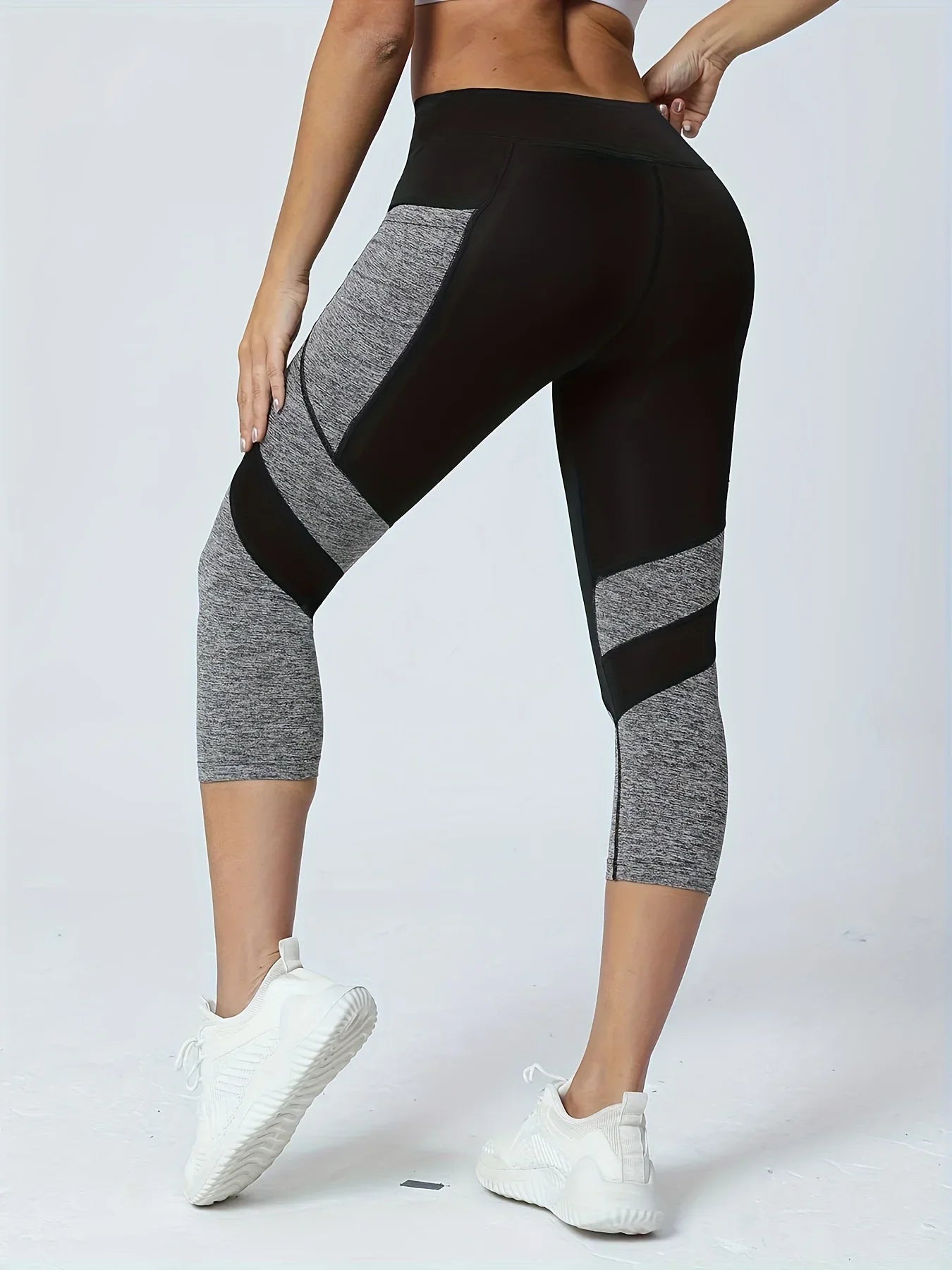 Patchwork Pocket High Waist Yoga Pant - Palm and Thread