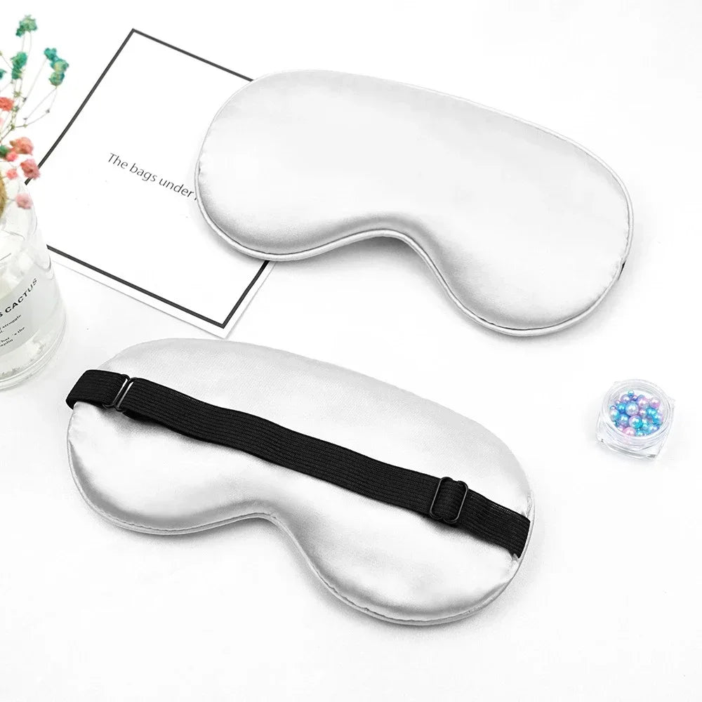Silk Sleep Eye Mask Padded Shade - Palm and Thread