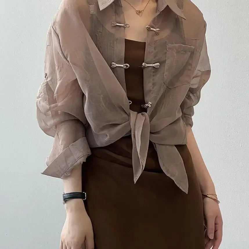 New Style Buttoned Style Shirt - Palm and Thread