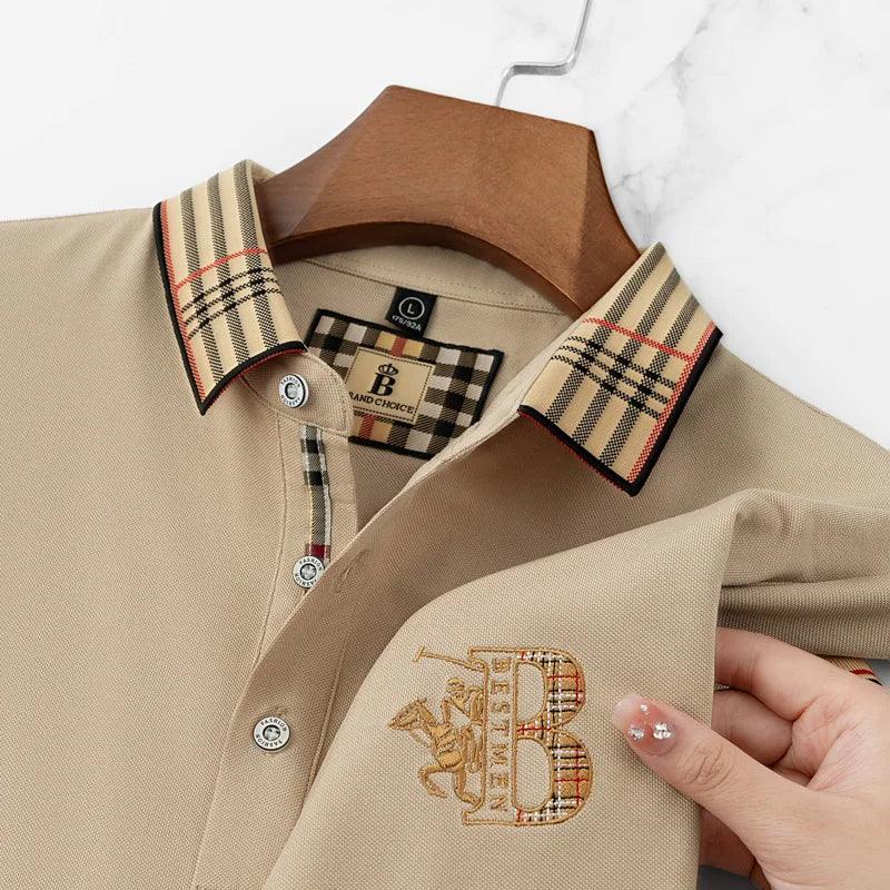 embroidered polo shirt - Palm and Thread