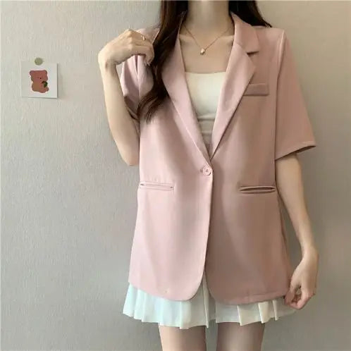 Breeze Form Summer Suit Jacket
