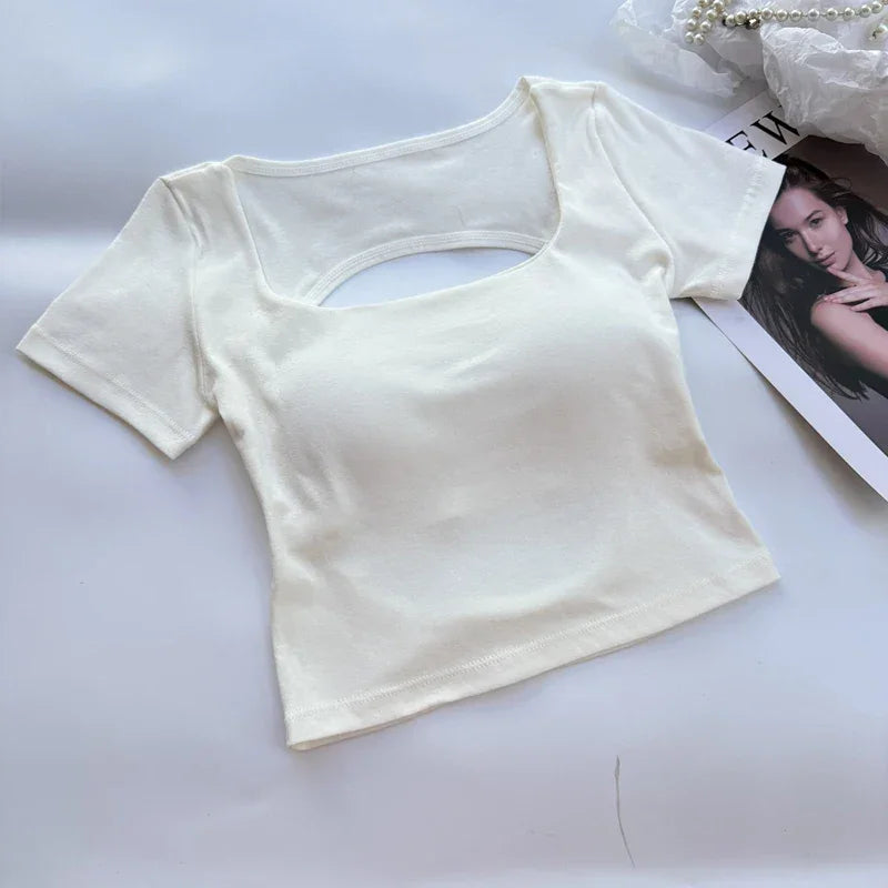 Square Neckline crop top - Palm and Thread
