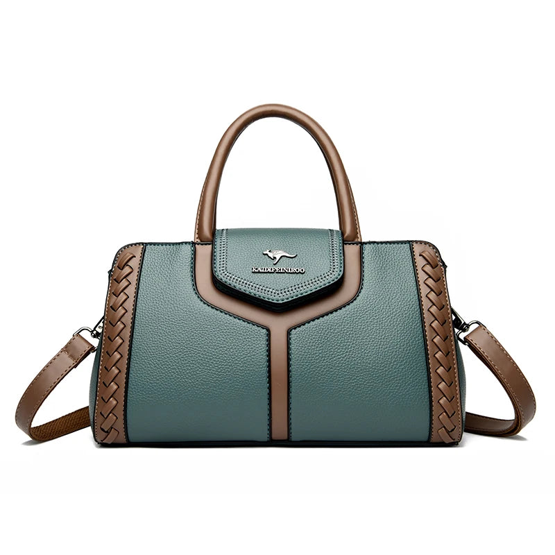 Soft Leather Shoulder Bag - Palm and Thread