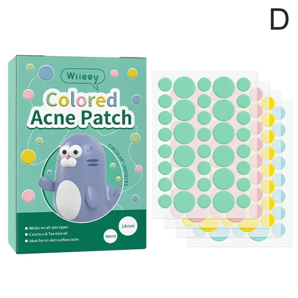 Pimple Patch Colorful Invisible Acne Removal Sticker - Palm and Thread